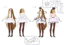 galaco NEO model sheet pt1 illust. Tomioka Jiro