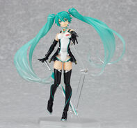 figma SP-036 Racing Miku 2011: First Win ver.2011/12 GSC (first) figma SP-036b Racing Miku 2011 ver. Returns 2013/01 GSC (return)