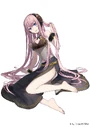 Megurine Luka V4X, Cattier champagne collaboration illustration, illust; iXima[2]