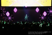 Miku performing "YUMEYUME".