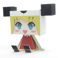 Kagamine Rin Ii Aru Fanclub papercraft