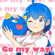 Cover art of the 2020 digital single ごーまいうぇい！ (Go My Way!)