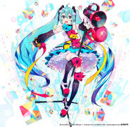 Magical Mirai 2018's Main visual