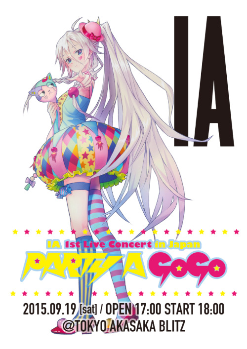 IA First Live Concert in JAPAN -PARTY A GO-GO- | Vocaloid Wiki | Fandom