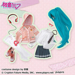 Dollfie Dream DDS Hatsune Miku VOCALOID Body Tights Skin Color by