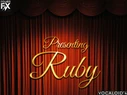 "Presenting Ruby" Pre-Release RUBY Logo