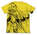 Lily full-art T-shirt by COSPA (Yellow)