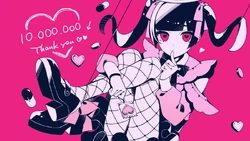 希少　かいりきベア 1st ライブ　ダーリンダンス　タペストリー　初音ミク ダーリンダンス（达令之舞/Darling Dance） - かいりきベア/初音