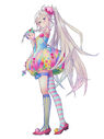 Promotional illustration for IA's solo live concert (without text)