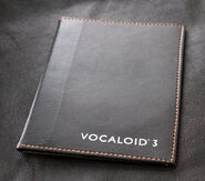 VOCALOID3 Leather Book Cover Black