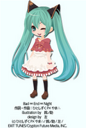 Bad ∞ End ∞ Night Miku "Selfy" (Hatsune Mikux@Games/TinierMe Collab)