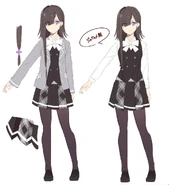 Haikei Doppelganger Concept.jpg (82 KB) Concept art for the character in the PV