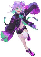 Ci-chan Company: Ci the Jiangshi(YAMAHA Corporation) Voicebank: Feminine; Japanese Description: Ci-chan is a VOCALOID6 originally developed for VOCALOID β-STUDIO's VX-β plugin. She is a VOCALOID representation of the Virtual YouTuber Ci the Jiangshi. She is a Jiangshi, an undead creature that loves singing. As a VTuber she was the former vocalist of the virtual undead unit BOOGEY VOXX.