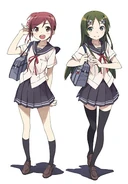 Masaoka Azuki & Kobayashi Matcha, from Project 575