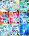 Aoki Lapis Gacha Cards as she appears in the JRPG メカ少女大戦Z