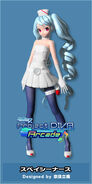 Miku's Spacey Nurse module for the song, featured in -Project DIVA- Arcade.