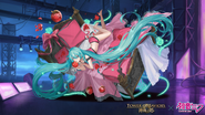 Alternative version of the monster "Goodnight Lullaby - Hatsune Miku", showcased for promotion and in-game use