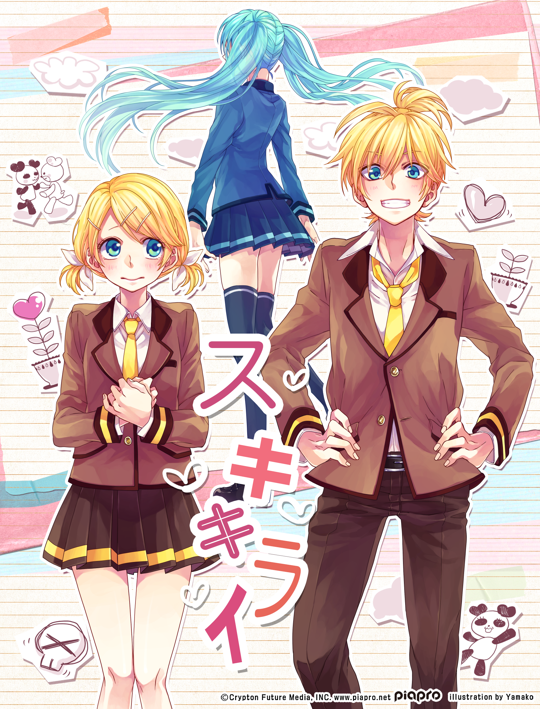 rin and len kagamine love