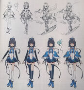 Possible designs for Tianyi (VOCALOID3) and Tian Dian