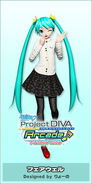 Miku's Farewell module for the song, featured in Hatsune Miku: Project DIVA Future Tone