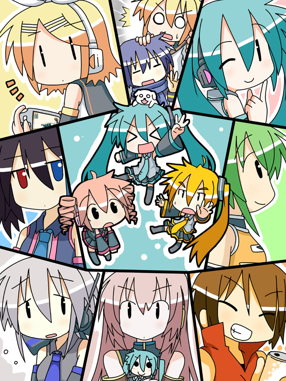 vocaloid characters chibi