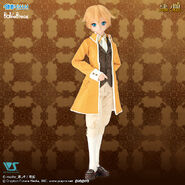 Kagamine Len's Dollfie wearing his "Dream" outfit based on the iconic costume from the song "Servant of Evil"