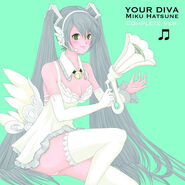 Music jacket featured in -Project DIVA- Arcade and Mega Mix