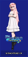 Yunomi-P's "Chiffon Dress" design for the game Project Diva Arcade