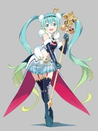Official art for 2018 "Racing Miku"