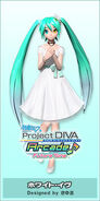 Miku's "White Eve" Module for the song Starduster featured in -Project DIVA- Arcade Future Tone.