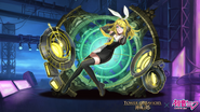 Alternative version of the monster "Condemned Fantasy - Kagamine Rin", showcased for promotion and in-game use