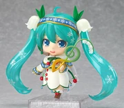 A Snow Bell Nendoroid figurine by Good Smile Company, sold at the exhibition.