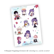 Stickers of the chibis that appear in the PV; illust: ZARD
