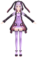 Modelo MMD de yuzuki yukari hecho por kio