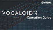 VOCALOID4 basic operation and New Features Guide (English)