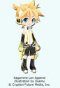 Kagamine Len Append "Selfy" (Hatsune Miku x @Games/TinierMe Collab)