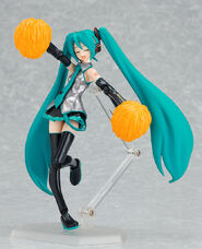 figma 114 Hatsune Miku: Cheerful ver.2011/11 GSC The sale of the figure is in aid of the Japan Earthquake in 2011 and 1000 yen will be donated to the Japanese Red Cross per sale.