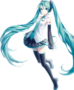 Diseño usado en el boxart de Miku V3