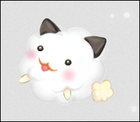 Gompang-i (곰팡이) Company: SBS A&T Co., Ltd. Voicebank: pet of SeeU the Korean,Japanese Description: it is a fungi-like creature.