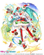 Cut-in Illustration: Merry Xmas (Miku)