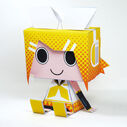 Kagamine Rin - Papercraft de COSPA