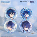 Moke's Birthday 2024 buttons; illust. various