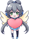 A chibi of Tianyi used on Shanghai HENIAN's website