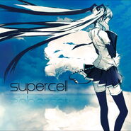 Cover artwork for ryo's full-length album Supercell, also featured as the music jacket in -Project DIVA- Arcade Future Tone and Mega Mix