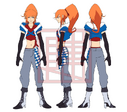 Turnaround showcasing DAINA's design