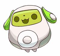 Jasmine Kenkyuuin Company: We've Inc. Voicebank: Rana Description: Jasmine Kenkyuuin (じゃすみん研究員) is the robotic pet dog of Rana.