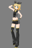 Rin's Black Star Module for the song Kodoku no Hate. From the videogame: -Project DIVA- extend