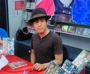 mothy in a convention