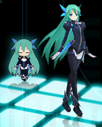 Miku's "Plug-In" module for the song "Star Story", featured in -Project DIVA-.