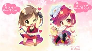 Themed cellphone charms